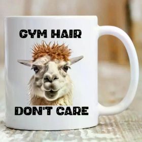 1pc, Funny Coffee Mug Gift for Gym and Fitness Enthusiast and Personal Trainer Theme Coffee Cup, fun Easter/