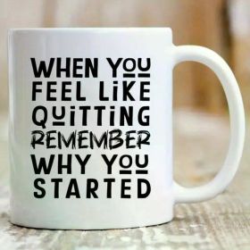 1pc, Personal Trainer Motivational Quote Coffee Mug for Gym Fitness Health Exercise Enthusiast Inspirational Cup for